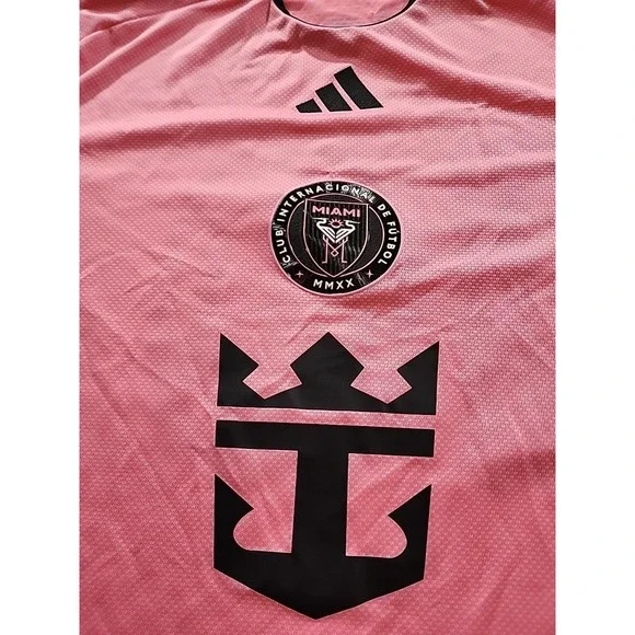 2024 Inter Miami Authentic Home Jersey #10 Messi Large adidas MLS MSRP $180